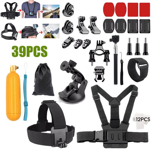 39pcs gopro accessorie action - 39pcs,