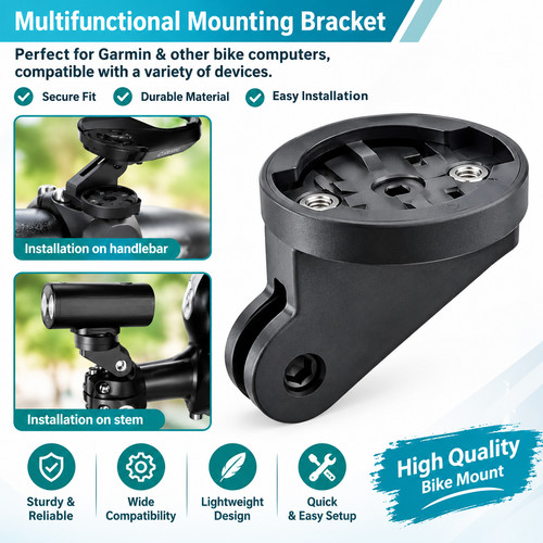 Bike garmin gopro combo mount - garmin,