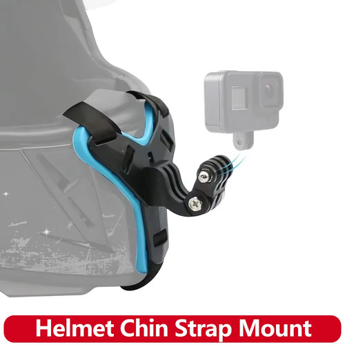 Motorcycle helmet chin strap - chin,