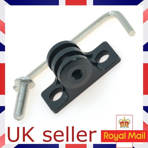 Black aluminium flat bottom - black,