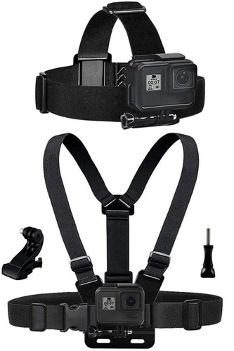 Chest strap harness - strap, head